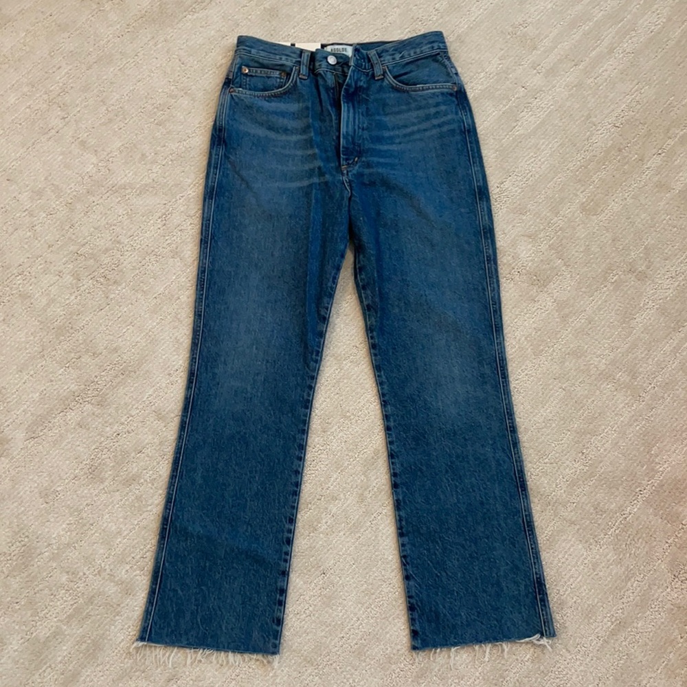 AGOLDE Pinch Waist Hi Rise Kick Jeans